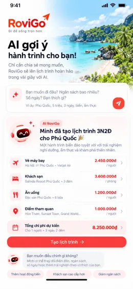 App du lịch - Booking Tour